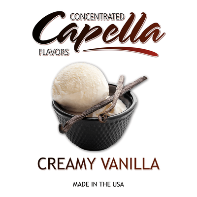 Ароматизатор Capella - Creamy Vanilla (Сливочная ваниль), 50 мл CP049