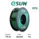 Пластик для 3D принтера (філамент) PETG eSUN, зелений (green), 1 кг