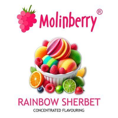 Ароматизатор Molinberry - Rainbow Sherbet (Радужный щербет), 5 мл