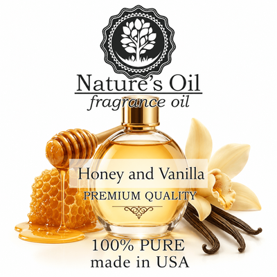 Аромамасло Nature's Oil - Honey and Vanilla (Мёд и ваниль), 100 мл NO140
