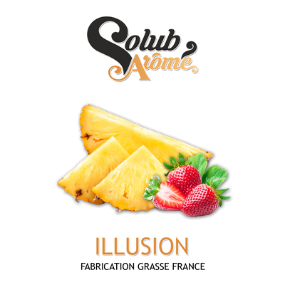 Ароматизатор Solub Arome - Illusion (Ананас із полуницею), 5 мл SA071