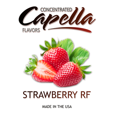 Ароматизатор Capella - Strawberry RF (Полуниця), 5 мл CP151