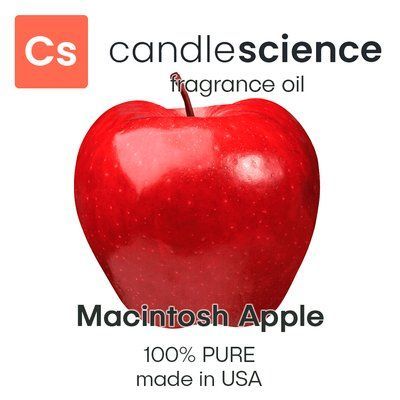 Аромамасло CandleScience - Macintosh Apple (Яблоко Макинтоша), 5 мл CS033