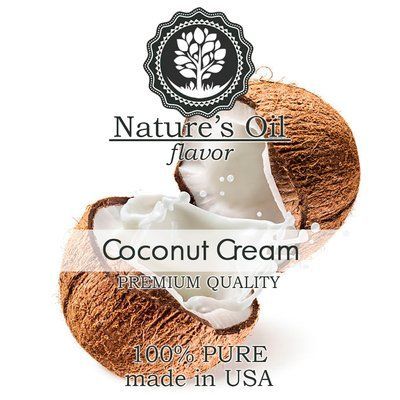 Ароматизатор Nature's Oil - Coconut Cream (Кокосовий крем), 10 мл