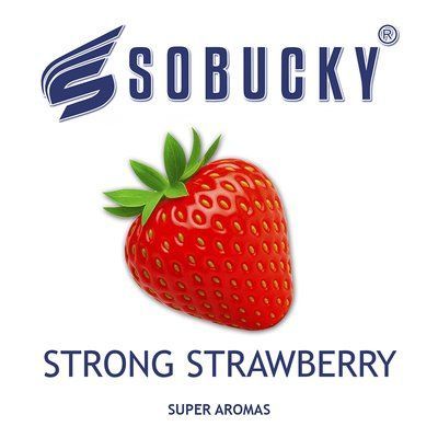 Ароматизатор Sobucky - Strong Strawberry (Насичена полуниця), 5 мл