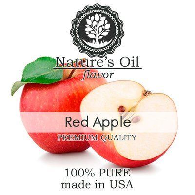 Ароматизатор Nature's Oil - Red Apple (Красное яблоко), 10 мл