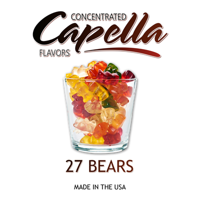 Ароматизатор Capella SilverLine - 27 Bears (Желейні ведмедики), 5 мл CSL01