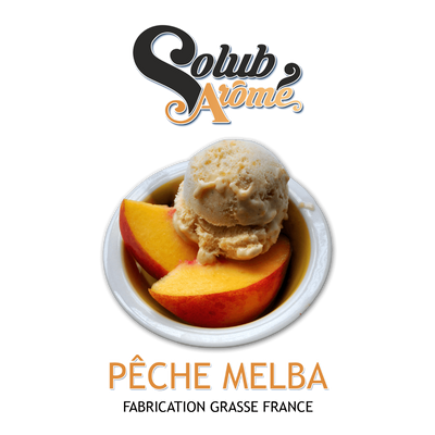 Ароматизатор Solub Arome - P&ecirc;che Melba (Персикове морозиво), 5 мл SA094