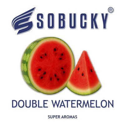 Ароматизатор Sobucky - Double Watermelon (Подвійний кавун), 5 мл