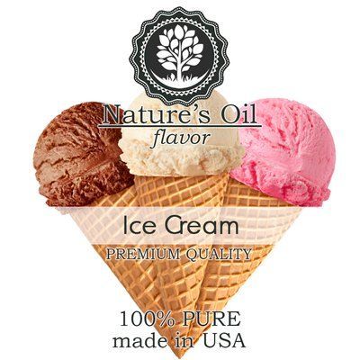 Ароматизатор Nature's Oil - Ice Cream (Мороженое), 10 мл