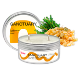 Ароматизована свічка Lychee - Sanctuary (Заспокійливий Ладан), 200 мл RR039